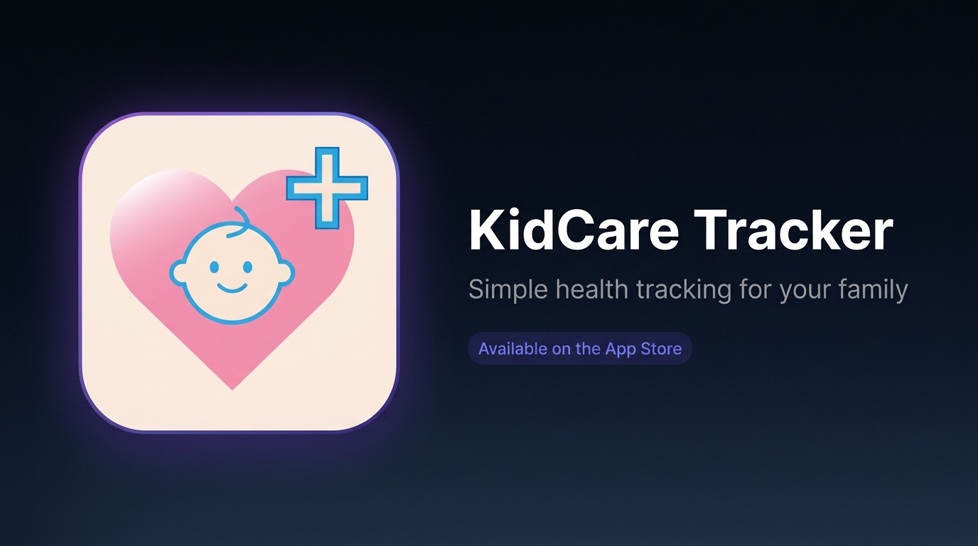 KidCare Tracker — Child Health App for Parents